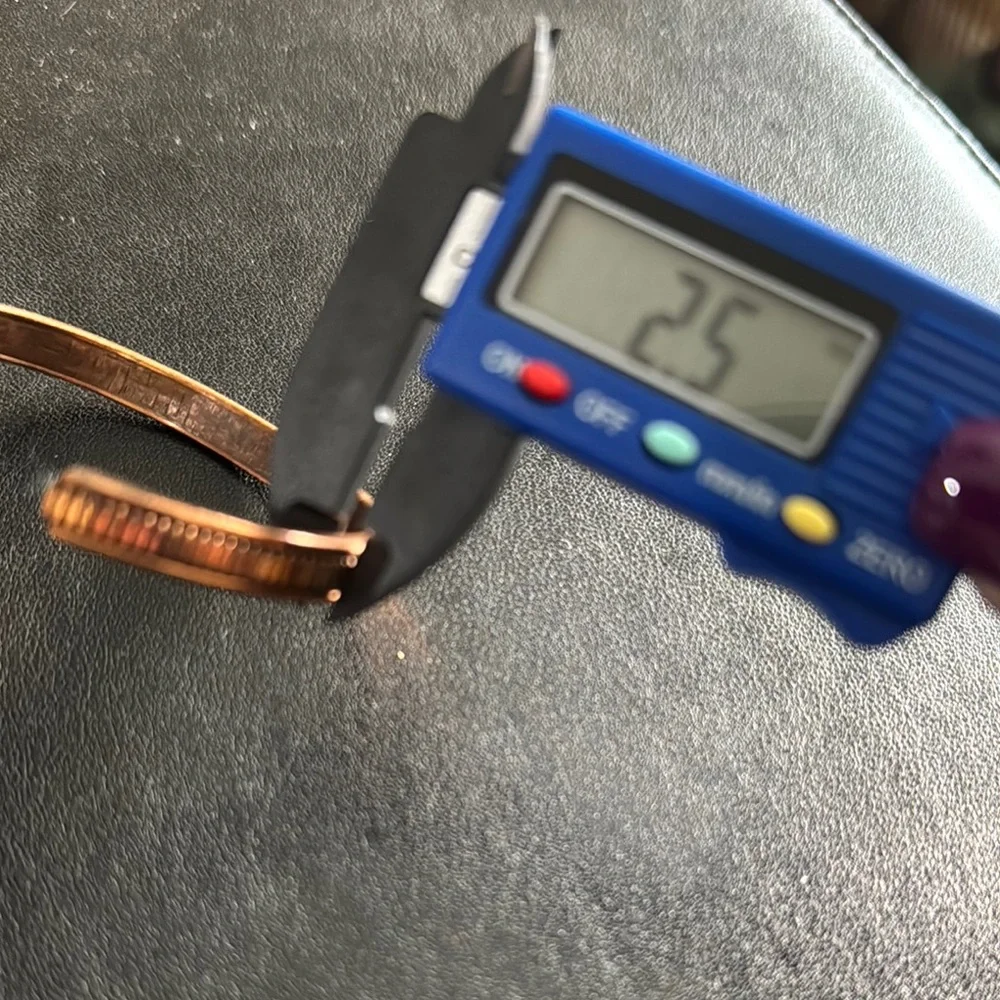 Copper Cuff Bracelet - Picture 5 of 6